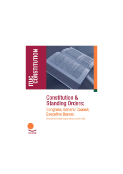 ITUC Constitution and Standing Orders