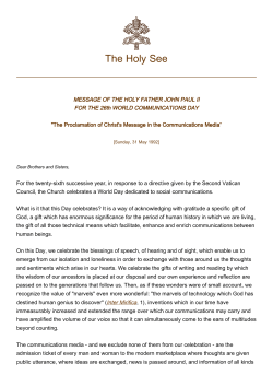 The Holy See