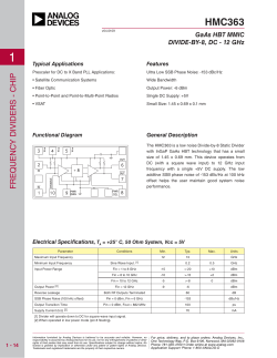 HMC363 - Analog Devices