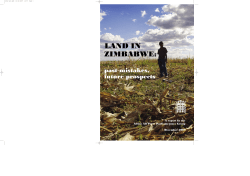 land in zimbabwe - Royal African Society