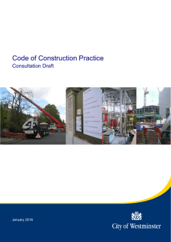 Code of Construction Practice
