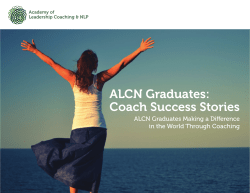 ALCN Graduates: Coach Success Stories
