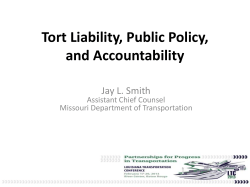 Practical Design Tort Liability