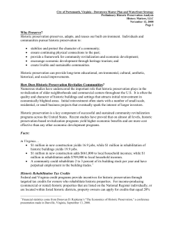 Downtown Master Plan - City of Portsmouth, VA