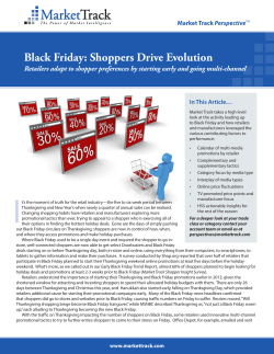 Black Friday: Shoppers Drive Evolution
