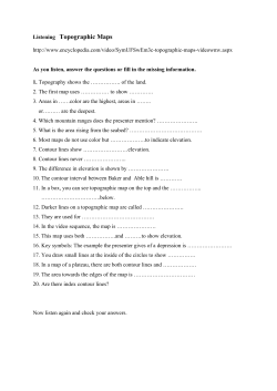 Listening Topographic Maps