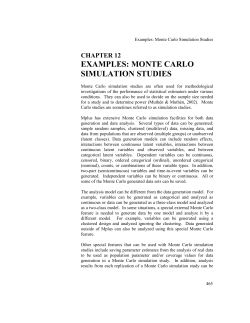 This chapter describes the user language of MODELING