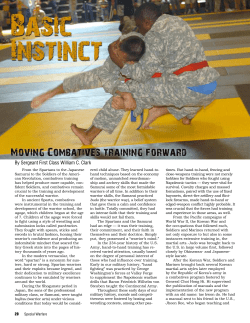 By Sergeant First Class William C. Clark