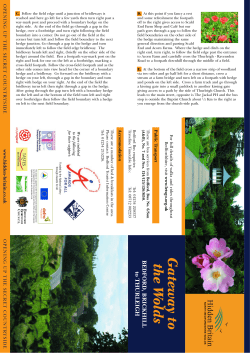 Gateway to the W olds