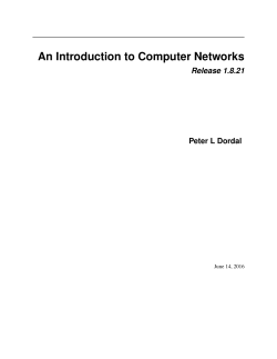 Computer Networks PDF - Yonkers Public Schools