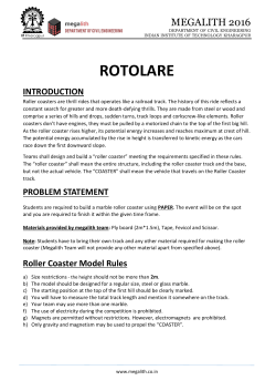 rotolare - Megalith 2017