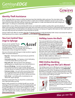 GenisysEDGE - Genisys&reg; Credit Union