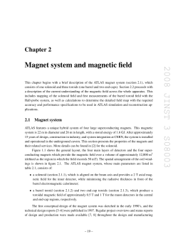 Magnet system and magnetic field