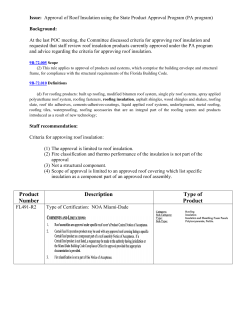 Product Number Description Type of Product