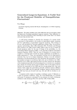Generalized Langevin Equations: A Useful Tool for the Perplexed