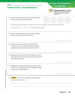 Chapter 8 Lesson 2 Homework
