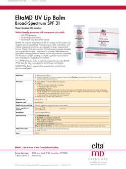EltaMD UV Lip Balm