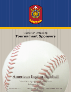 Sponsorship and Promotions