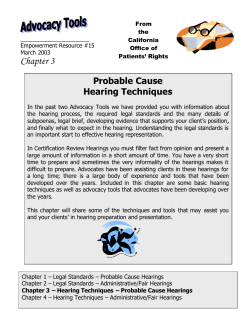 Chapter 3 - Disability Rights California