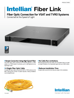 Fiber Link - Intellian