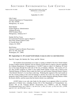 John Coo Alabama P.O. Box Montgom Mark Ba Federal H Alabama