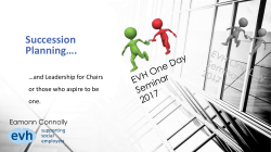 Succession Planning&hellip;.