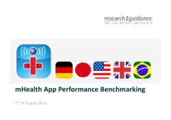 mHealth App Performance Benchmarking