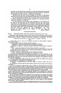 74 majority of two-thirds of the proprietors or the authorized