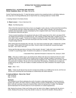 ACCEPTING ONE ANOTHER - The Heights Fellowship