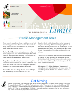 2013 Summer Newsletter