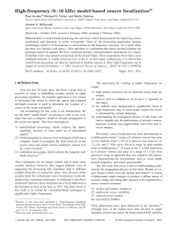High-frequency (8&ndash;16 kHz) model-based source