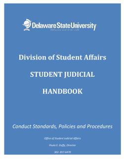 Student Handbook - Delaware State University
