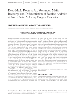Deep Mafic Roots to Arc Volcanoes