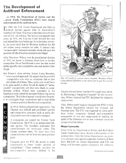 r ce 1914, the Department of Jusrice and the . cderal Trade