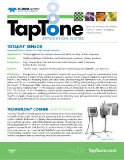 - Teledyne TapTone