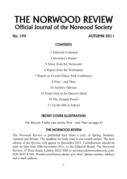 PDF 4.4MB - The Norwood Society