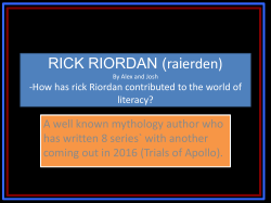 RICK RIORDAN