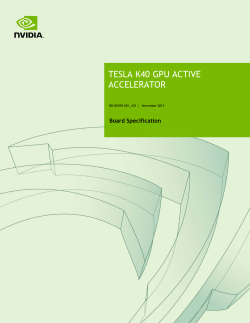 tesla k40 gpu active accelerator