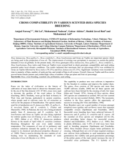 estimation of total factor productivity growth in agriculture sector in