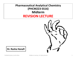 Midterm Revision Lecture