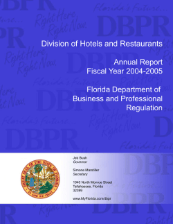 Division of Hotels and Restaurants