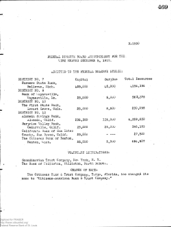 Number X-1530, Volume 11, Page 469, Federal Reserve Board