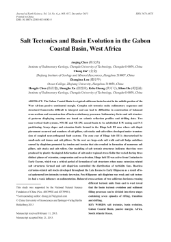Salt Tectonics and Basin Evolution in the Gabon Coastal Basin