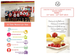 Monday C - Chilton Foliat Primary School is located in a beautiful