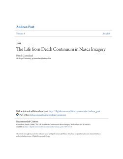 The Life from Death Continuum in Nasca Imagery
