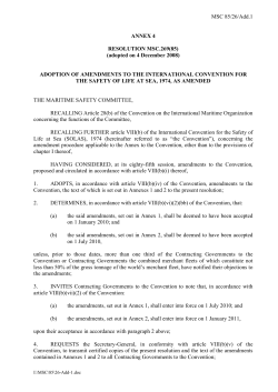 MSC 85/26/Add.1 ANNEX 4 RESOLUTION MSC.269(85) (adopted