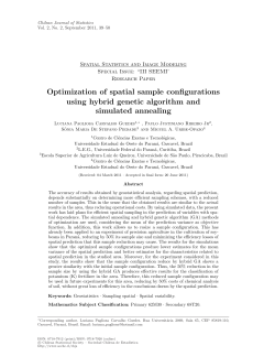 Optimization of spatial sample configurations using hybrid genetic