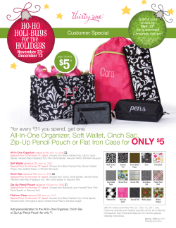 All-In-One Organizer, Soft Wallet, Cinch Sac, Zip