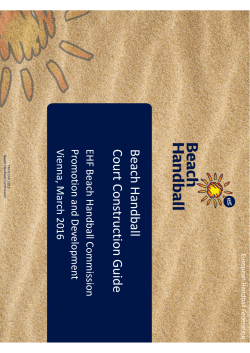 Beach Handball Court Construction Guide