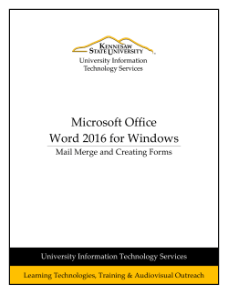 Microsoft Office Word 2016 for Windows